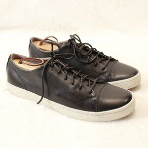 COLE HAAN Men's Leather Sneaker Shoes Black, Men’s Size 8.5 M